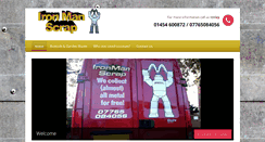 Desktop Screenshot of ironmanscrap.co.uk