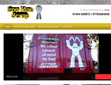 Tablet Screenshot of ironmanscrap.co.uk